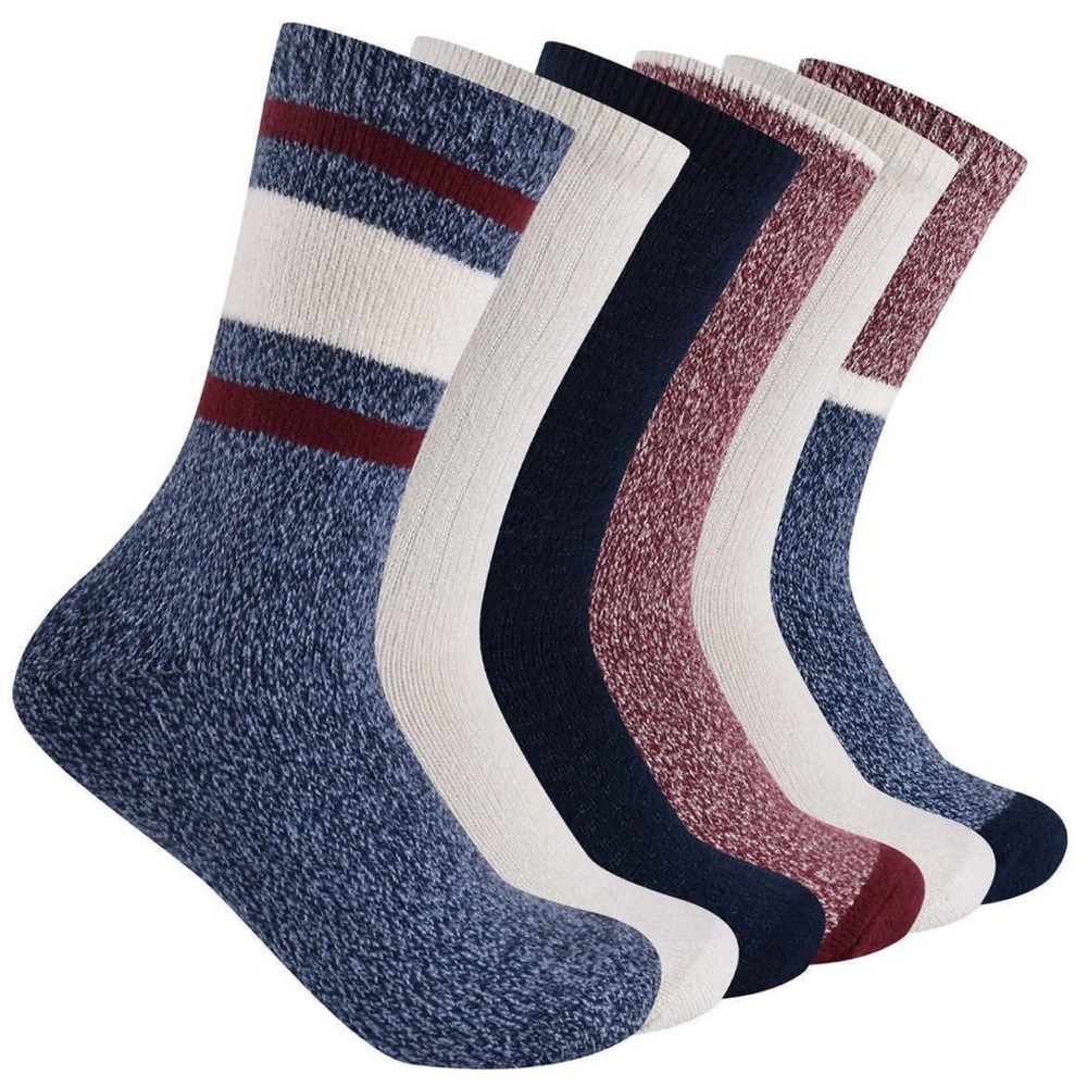 Lucky Brand Ladies Boot Socks Soft  6-pairs Sz 5-10*